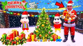 Christmas Celebration in GTA 5 | Franklin Celebrating Christmas With Shinchan | GTA 5 AVENGERS