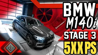 BMW M140i F21 | Stage 3 auf 5XXPS |  TTE Upgrade Turbos| Dyno - 100-200 Zeiten | mcchip-dkr