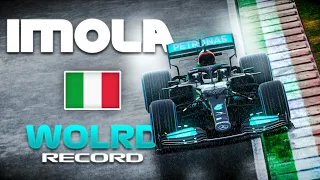F1 2021 Imola Wet World Record Hotlap + Setup 1:23.3