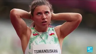 Belarusian sprinter Tsimanouskaya leaves Tokyo for Austria • FRANCE 24 English