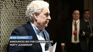 Jean Charest Ammounces Bid For Conservative Leadership