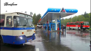 Противоречивая экскурсия на завод ЛиАЗ и ретро-пробег Москва-Ликино-Дулёво.