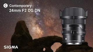 SIGMA 24mm F2 DG DN | Contemporary Lens for Full-Frame Mirrorless Cameras with Darren White