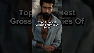 Top 10 Highest Grossing Movies Of Surya #shorts #surya