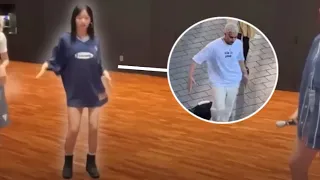 hanni did this viral dance newjeans