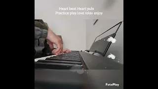 March 11, 2024❤️ Heart beat Heart puls practice play love relax enjoy @itayyahel