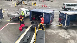 Ramp Crew Doing Their Thing Delta Airlines DTW