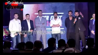 Salim,Sulaiman, Ajay Devgn, Arjun Rampal inaugurate Super Fight League as Team Owners