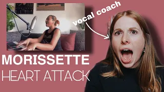 Vocal coach reacts to Morissette Amon-"Heart Attack"