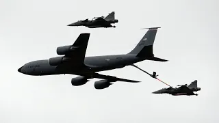 4Kᵁᴴᴰ Opening flypast A330MRTT, Saab 39 Gripen, KC-130, L-159 ALCA, Mi-24, Mi-171Sh @ NATO DAYS 2021