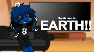 Trio react to Earth!! | | Solarballs react 1/3