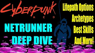 NETRUNNER Deep Dive for Cyberpunk RED w/ Timestamps feat. Daniel aka Onryu