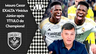 "E quem chamava de NEGUEBINHA??? O Vinicius Júnior TÁ NA HISTÓRIA do Real Madrid!", diz Mauro Cezar