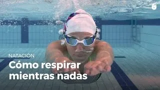 Cómo respirar correctamente mientras nadas | Miedo al agua