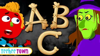 Learn ABCD With Skeletons + Spooky Scary Nursery Rhymes For Kids |  Teehee Town