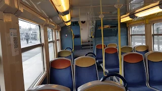 (RER D) trajet à bord d'un Z20500 Motrice enrouée Châtelet-Les-Halles à Villiers-le-Bel avec neige❄