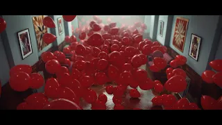 IT - Red Balloons | The Shining - horror scene blood elevator | 3D Animation (Cinema 4D)