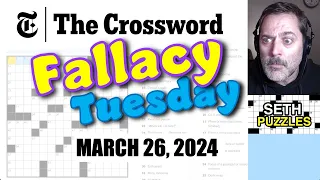 March 26, 2024 (Tuesday): Sounds like Yiddish! New York Times Crossword Puzzle