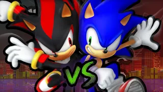 SONIC VS SHADOW RAP || Sonic The Hedgehog vs Shadow The hedgehog || Zigred (Prod. pjayondatrack)