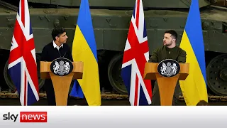 Ukraine War: UK on 'forward-leading edge' in providing support - PM