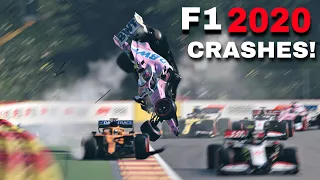 F1 2020 CRASHES 💥 #21 [4K 60FPS]