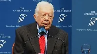 Former President Carter Talks Cancer Diagnosis