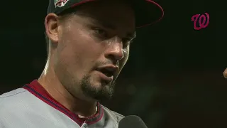 Koda Glover after first save of 2018