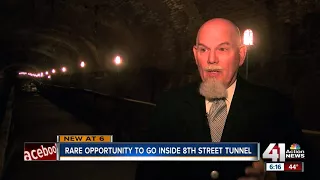 Some get rare opportunity to go inside 8th Street Tunnel