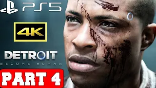 Detroit: Become Human PS5 Ending Gameplay Walkthrough Part 4 - No Commentary (4K 60FPS Full Game)