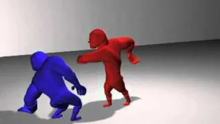 3DS Max Fight Scene Animation V2