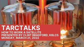 How to Work Amateur Satellites with your HT, Presented by Clint Bradford, K6LCS