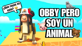 OBBY, PERO SOY UN ANIMAL 🦘 (ROBLOX)