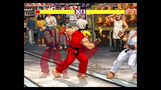 BEST MUGEN FIGHTS ICE RYU vs FIRE KEN