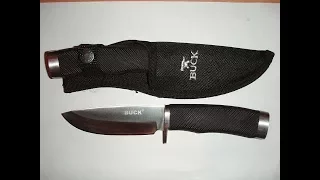 knives buck 768 (china 009), + тест точилки