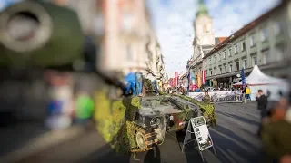 Bundesheer Leistungsschau am Nationalfeiertag in Österreich