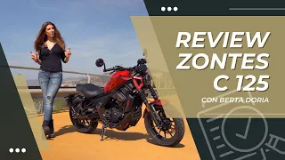 ZONTES C125 🔝 Moto CUSTOM futurista y rebelde🤘🏻