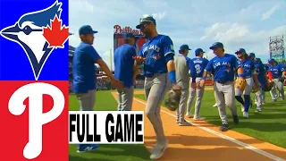 Blue Jays vs Phillies [FULL GAME] May 08, 2024 - MLB Highlights | MLB Season 2024