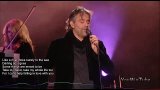 Can't Help Falling in Love - Elvis Presley, Andrea Bocelli & UB40 - YouMixTube