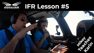 Michael teaches Karin IFR Lesson #5 (VNAV Descents)
