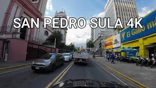 Driving Downtown - San Pedro Sula 4K
