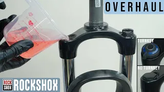 RockShox Fork - Overhaul, Rebuild. Self maintenance at home