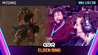 Elden Ring by Mitchriz in 18:30 - Awesome Games Done Quick 2024