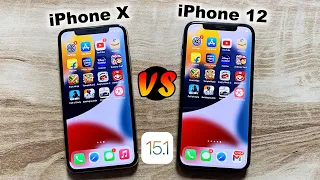 iPhone 12 vs iPhone X Ultimate Speed Test🔥 | SURPRISING RESULTS!😍 (HINDI)