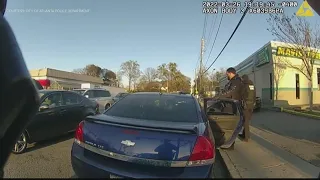 Howell Mill Road traffic stop turns into arrest | Atlanta Police body camera