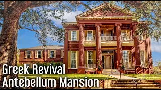 House Tour: Greek Revival Antebellum Mansion - Magnolia Hall