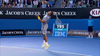 Shot of the Day: Federer Amazing Save | Australian Open 2013