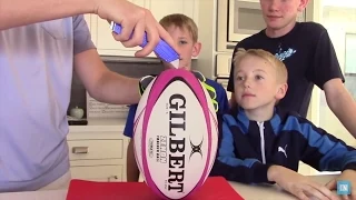 What's inside a Rugby Ball?