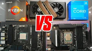 Ryzen 5 5600(X) Vs i5 12400(F) La Conclusion est Surprenante !