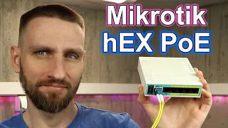 Mały router z gigabitowymi portami PoE - Mikrotik hEX PoE (RB960PGS)