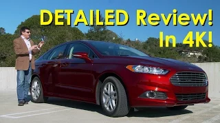 2015 Ford Fusion SE 1.5L Ecoboost DETAILED Review and Road Test